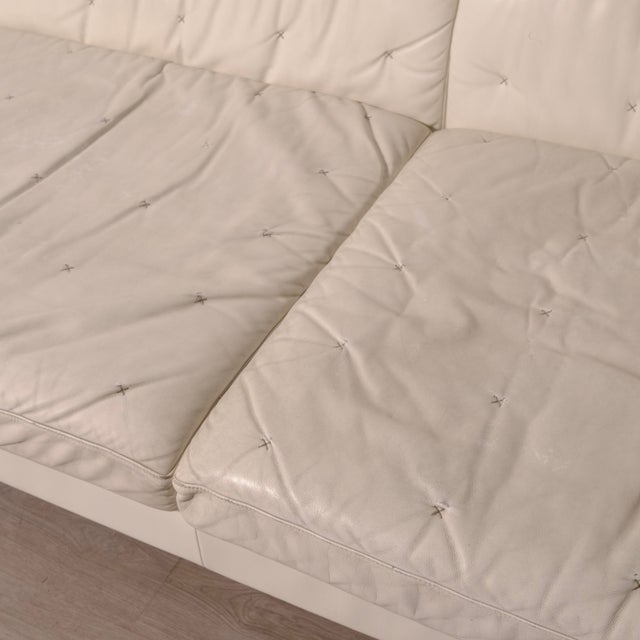 Kennedee Leather Sofa by Jean-Marie Massaud for Poltrona Frau, 1990s For Sale - Image 15 of 18