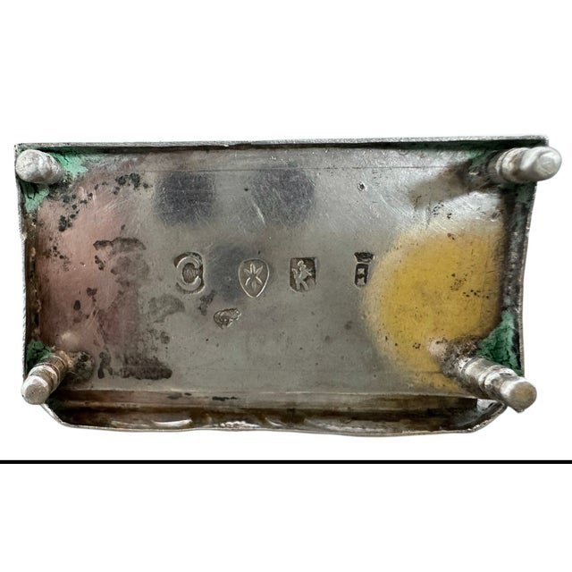 The 1887 Hooikaas Silver Bureau: An Architectural Miniature in Repoussé For Sale - Image 17 of 17