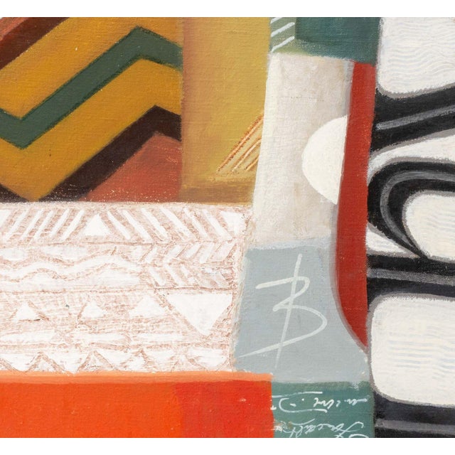 Max Papart "Hopi Bird No. 3" Oil on Canvas, 1977 For Sale In New York - Image 6 of 10