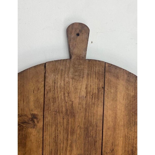 Rustic Wooden Serving Board, 1890s For Sale - Image 3 of 16