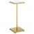Paku Square Side Table in Gold / Mirror For Sale In Philadelphia - Image 6 of 7