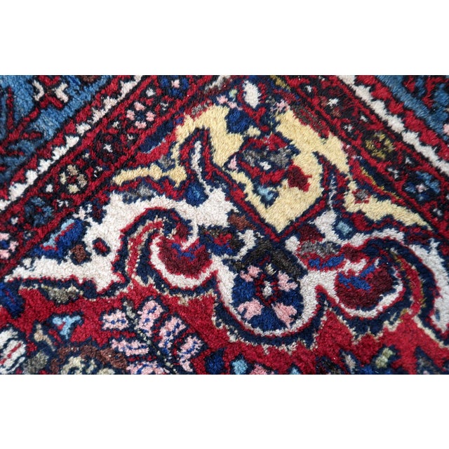 1960s, Handmade Vintage Persian Malayer Rug 5.4' X 10.6' For Sale - Image 9 of 15