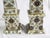 Pair of highly decorative, hand painted porcelain obelisks. Wonderful vibrant color decoration with cherubs on plaques. H...