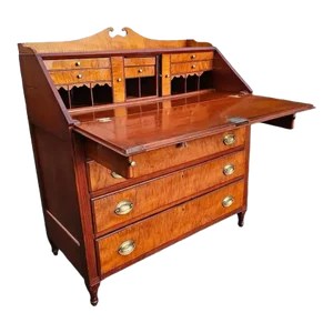 Early 19th Century Federal Slant-Front Desk