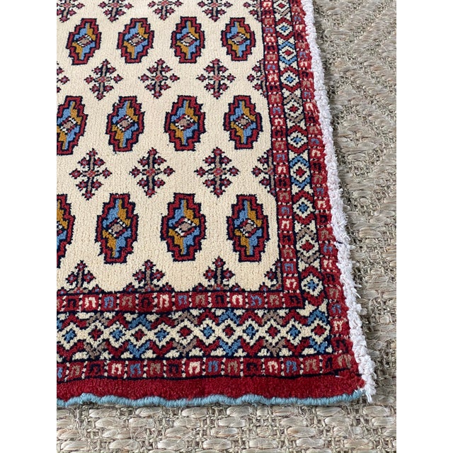 Vintage Persian Tribal Accent Rugs- 1′12″ × 2′12″ For Sale - Image 10 of 13