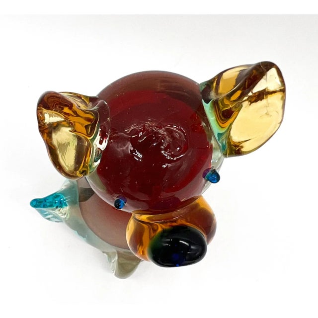 Mid-Century Italian Jordan's Importing Co JIco Glass Dog For Sale - Image 4 of 10