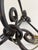 Vintage Wrought Iron Scrollwork Table Lamp For Sale - Image 11 of 12