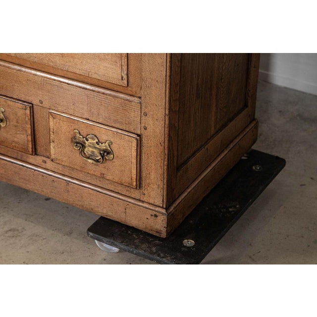 Large English Oak Livery Cupboard, 1790 For Sale - Image 15 of 18