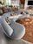 Textile Attributed to Milo Baughman Serpentine Sectional Sofa Mid Century Modern For Sale - Image 7 of 12