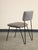 Pair of Midcentury Modern Case Study Iron Chairs With Leather Seats For Sale - Image 10 of 10