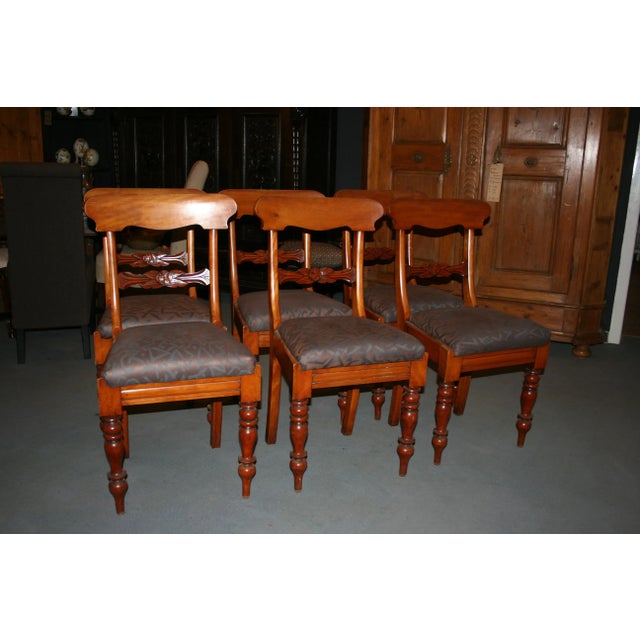 Antique Dining Chairs, Set of 6 For Sale - Image 10 of 10