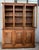 Early 20th Century Bookcase or Vitrine in Spanish Pine with Three Arch Glass Doors For Sale - Image 18 of 18