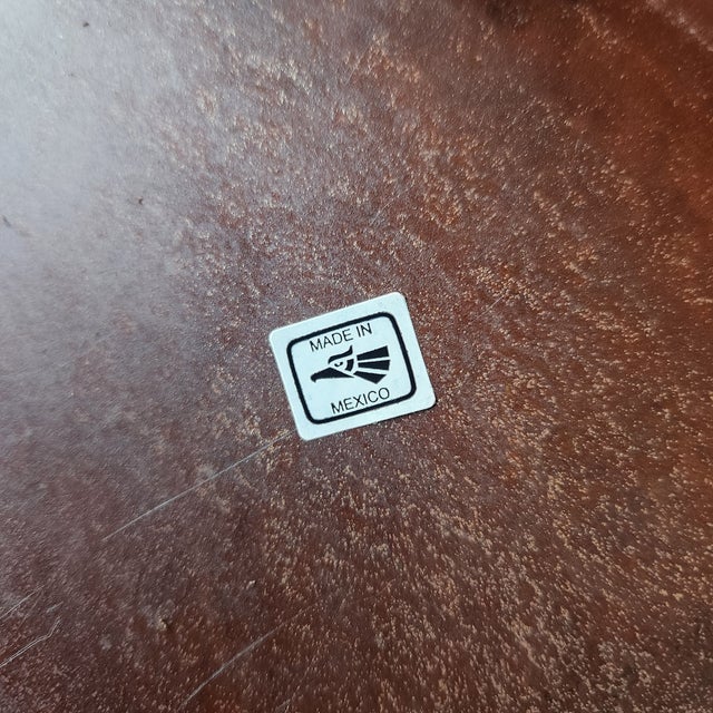 1970s Pair of Vintage Mexican Metal Wall Candle Sconces – 16"x8" Rustic Scroll Design - Rare For Sale - Image 11 of 14