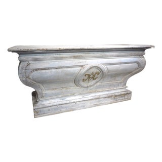 18th Century Painted Wooden Altar From Bordeaux, France For Sale