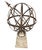 Metal Vintage Wrought Iron Armillary Sphere on Cast Stone Pedestal For Sale - Image 7 of 12