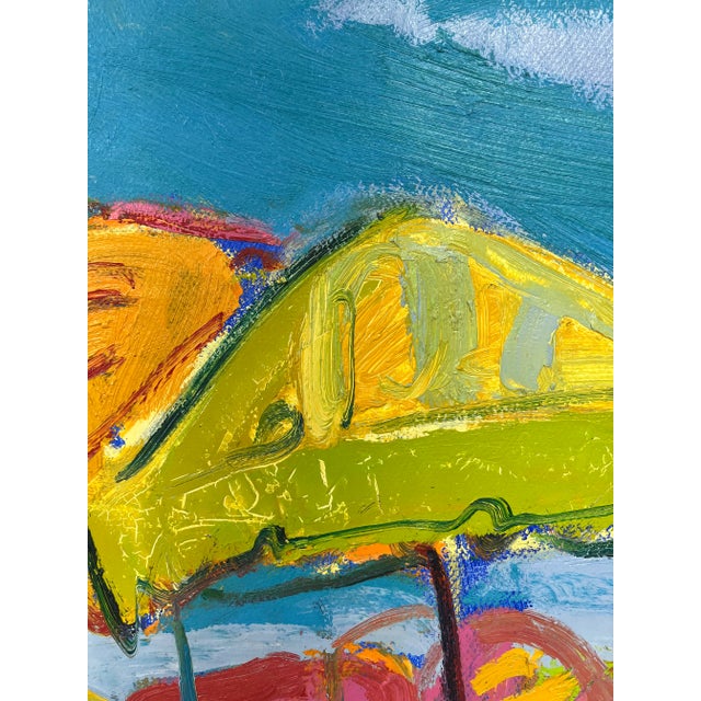 Impressionistic Seascape Original Oil Painting For Sale In Atlanta - Image 6 of 9