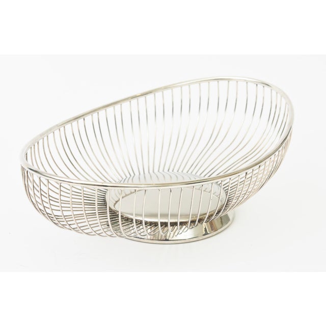 This lovely vintage Silver-plate bread basket is from the 60's and is by Raimond. Great also for serving other foods. It...