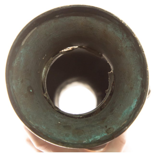 Mid 19th Century Chinese Spelter Urn For Sale - Image 11 of 12