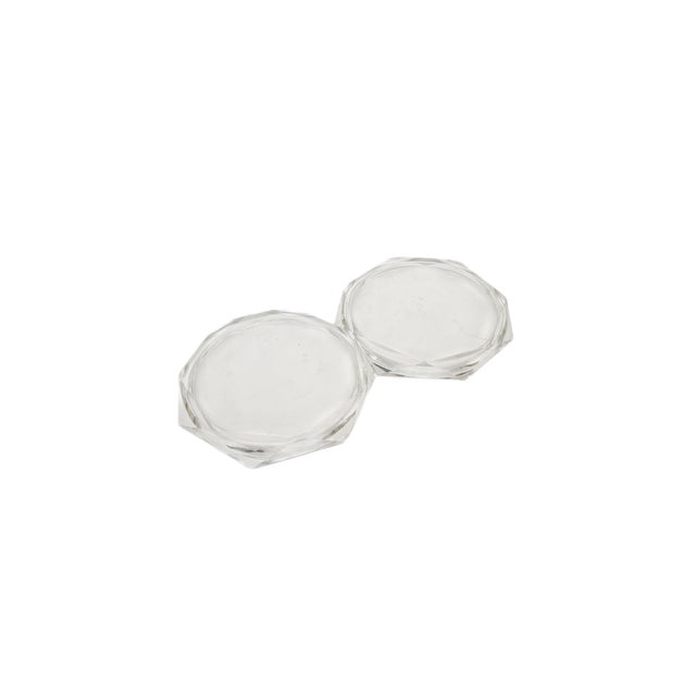 Metal Art Deco Cup Pads, Poland and Denmark, 1930s, Set of 2 For Sale - Image 7 of 7
