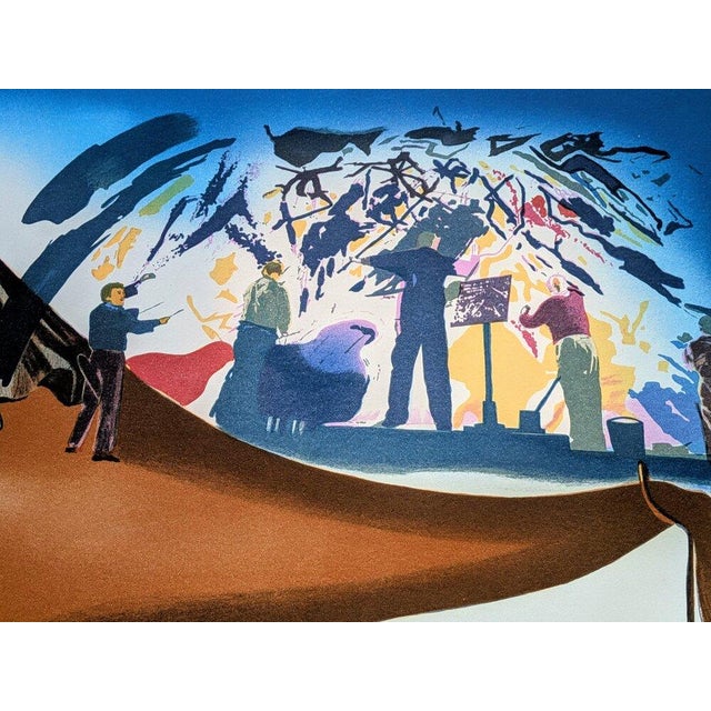 1980s Salvador Dali, Sleep at the Orchestra (Le Sommeil À L'orchestra), 1982, Lithograph For Sale - Image 5 of 10