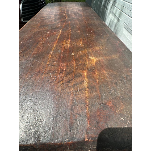 Early 19th Century American Folk Art Six-Board Blanket Chest. For Sale - Image 16 of 16