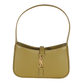 Olive Smooth Calfskin Mini Le 5 A 7 Hobo For Sale