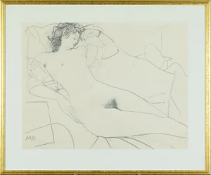 Pablo Picasso, L'Odalisque, Giclée Print, 1950s