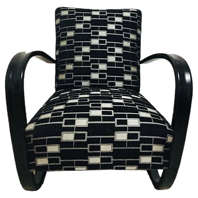 H269 Armchair by Jindrich Halabala for Up Závody, 1930s For Sale