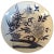 Antique 19th Century Chinese Export Blue and White Porcelain Charger Plate or Low Bowl For Sale - Image 9 of 9