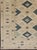 Vintage Turkish Oushak Rug With Bold Geometric Diamond Motifs 4'2 X 7'1 For Sale - Image 4 of 10