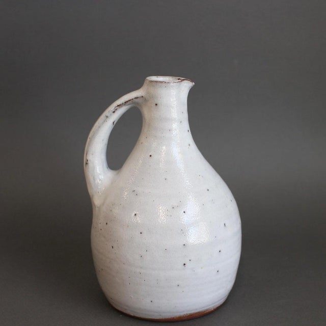 Mid-Century French Ceramic Pitcher by Pierlot, 1960s For Sale - Image 6 of 14