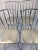 Metal Silver Metal Chairs- Set of 4 For Sale - Image 7 of 10