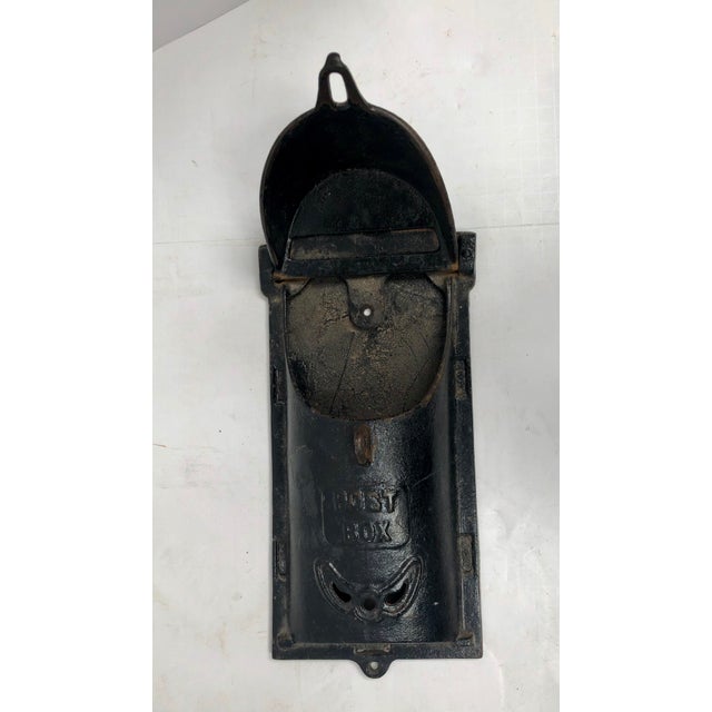 Vintage Griswold Iron Mailbox Chairish