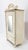 Small French Bamboo Wardrobe with Mirror, 1900 For Sale - Image 4 of 8
