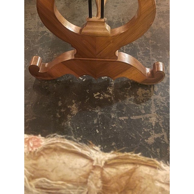 Traditional 19th C. German Walnut Writing Table For Sale - Image 3 of 8