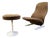 Set of F784 Concorde Chair and Ottoman attributed to Pierre Paulin for Artifort, 1970s For Sale