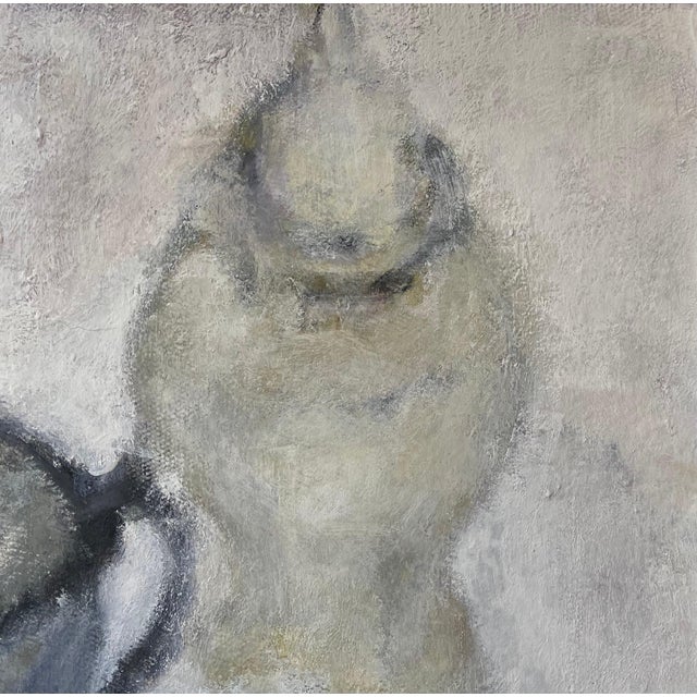 Textile Betsy Podlach, Still Life Oil Painting Betsy Podlach American Post Feminist Modernist Art For Sale - Image 7 of 11