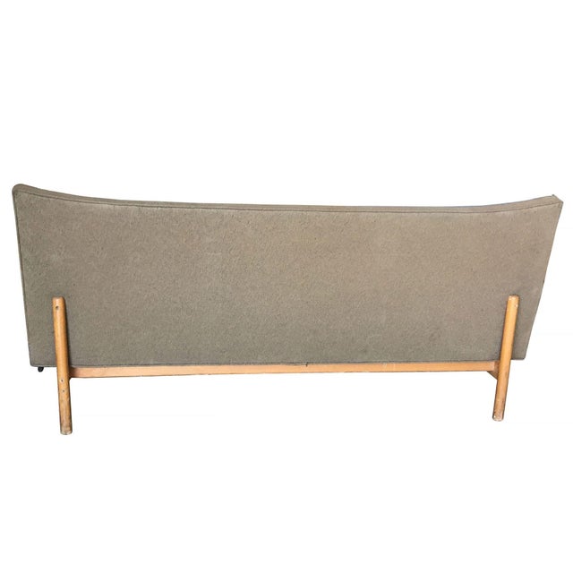 Mid-Century Model 98632 Arched Wing Back Sofa Attributed to Lawrence Peabody for Nemschoff For Sale - Image 4 of 7