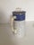 Royal Worcester hot chocolate pot, in porcelain, combining a decorative royal blue and gray flower design, on a cream...