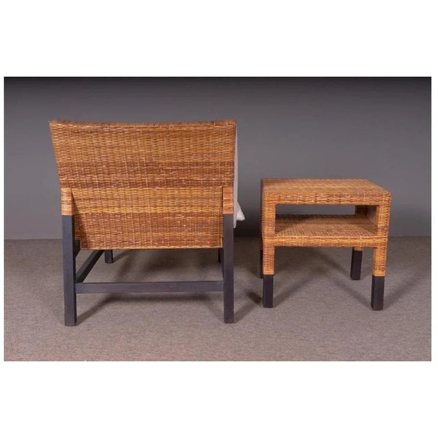 Set of Lounge Chair and Coffee Table For Sale - Image 4 of 6