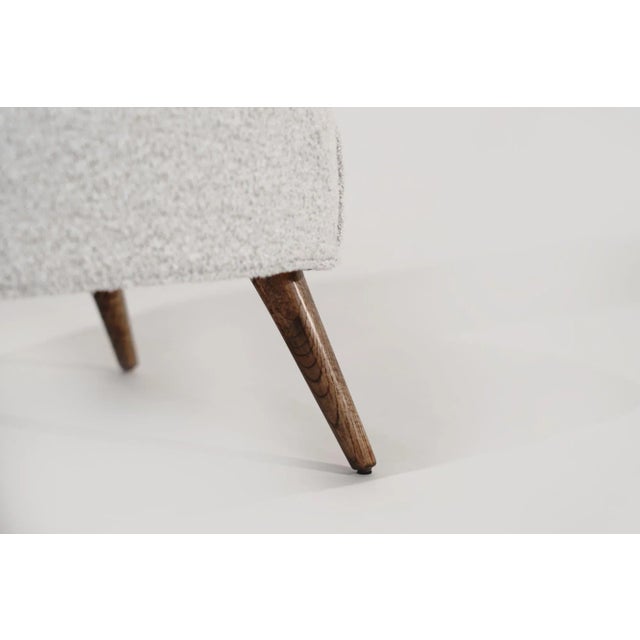 Scandinavian Modern Wingback Lounges, Denmark, C. 1950s - a Pair For Sale - Image 11 of 12