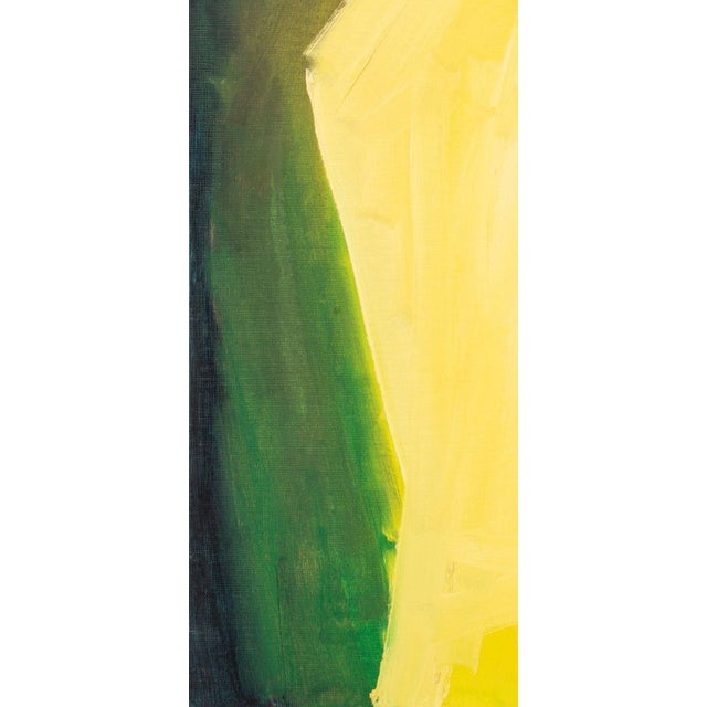 Domenick Capobianco (American, b. 1928), Color Field Composition in Yellow, Red, and Green, Oil on Panel, in the manner of...