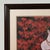 Lofty vintage gouache painting on paper of the water bearer goddess in a garden setting, executed in an Asian influenced...