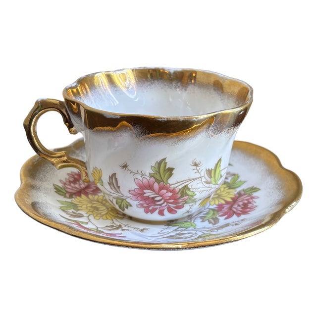 Mid-20th Century English Bone China Teacup For Sale