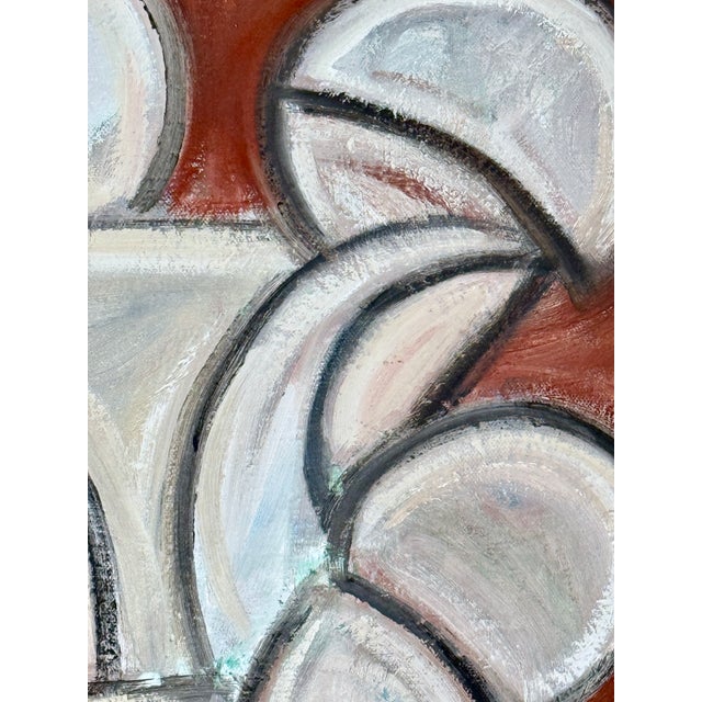 Contemporary "The Catalyst" Harrison Gilman Contemporary Abstract Oil Painting For Sale - Image 3 of 9