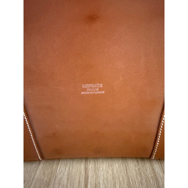 Beige Fauve Barenia Wicker Osier Garden Party 36 For Sale - Image 8 of 8