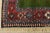 Green Vintage Yalameh Rug 5' X 6'5'' Multicolor Wool Tribal Hand-Knotted Carpet For Sale - Image 8 of 11