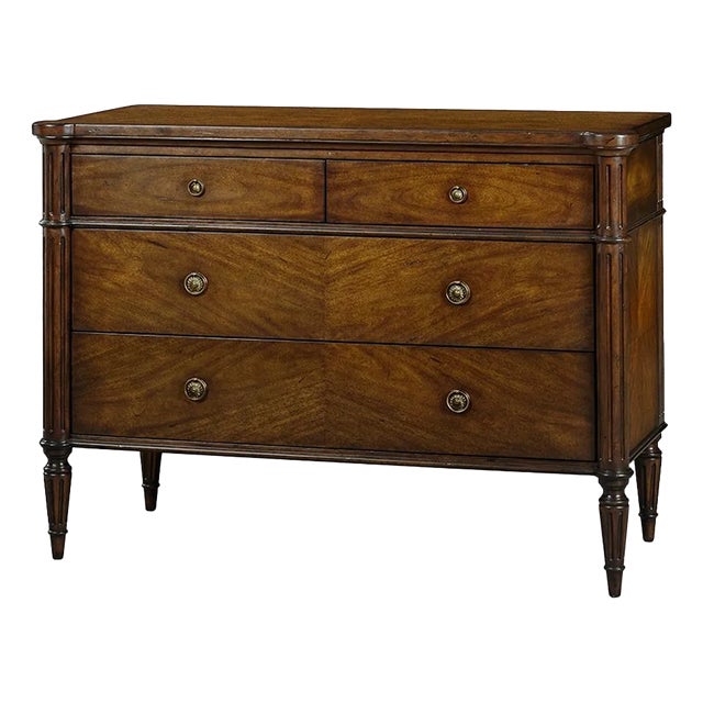 Dark French Louis XVI Commode For Sale