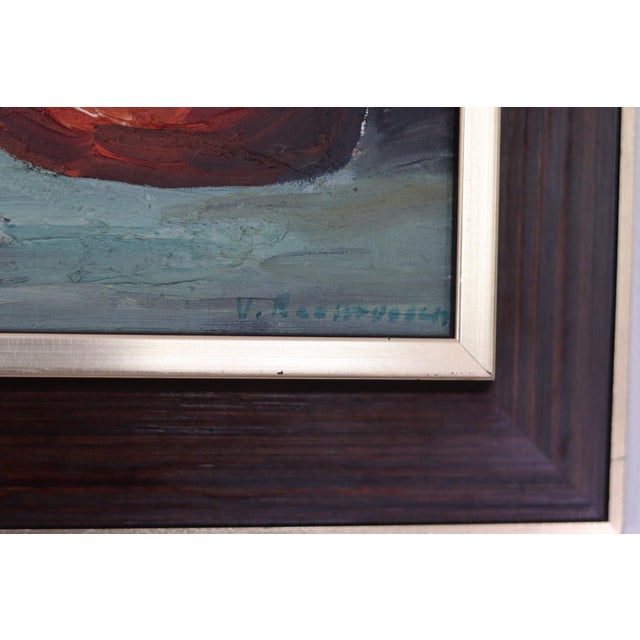 1960s Viktor Rasmussen, Kettle and Mug, 1960s, Oil on Canvas, Framed For Sale - Image 5 of 13