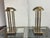 Relux Milano Chrome + Brass 1970's Table Lamps, Pair For Sale - Image 4 of 12